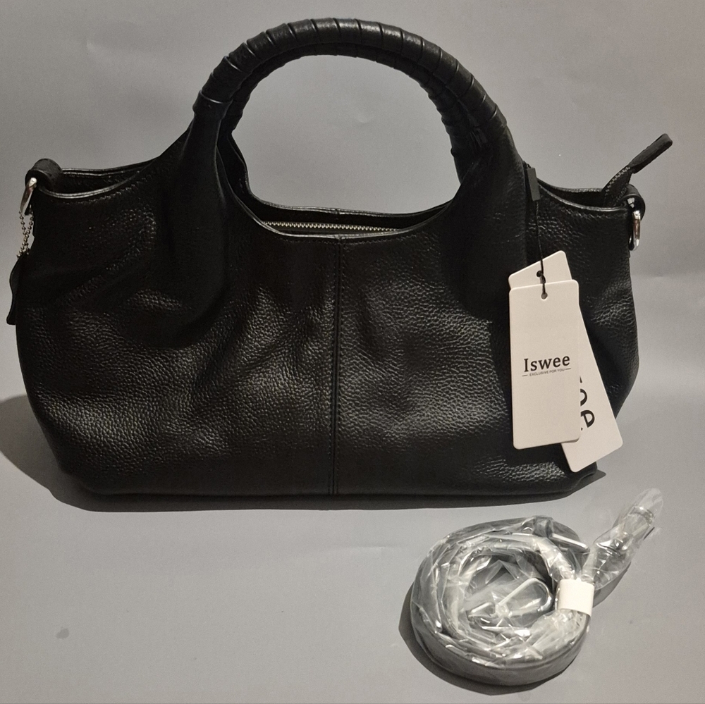 Iswee Leather handbag crossbody - Picture 5 of 10